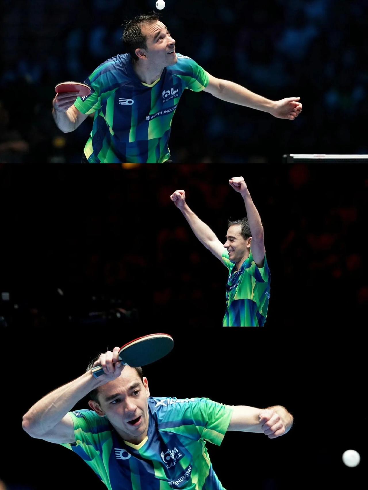 英国乒乓球队逆转韩国乒乓球队，马龙三分雨点燃全场