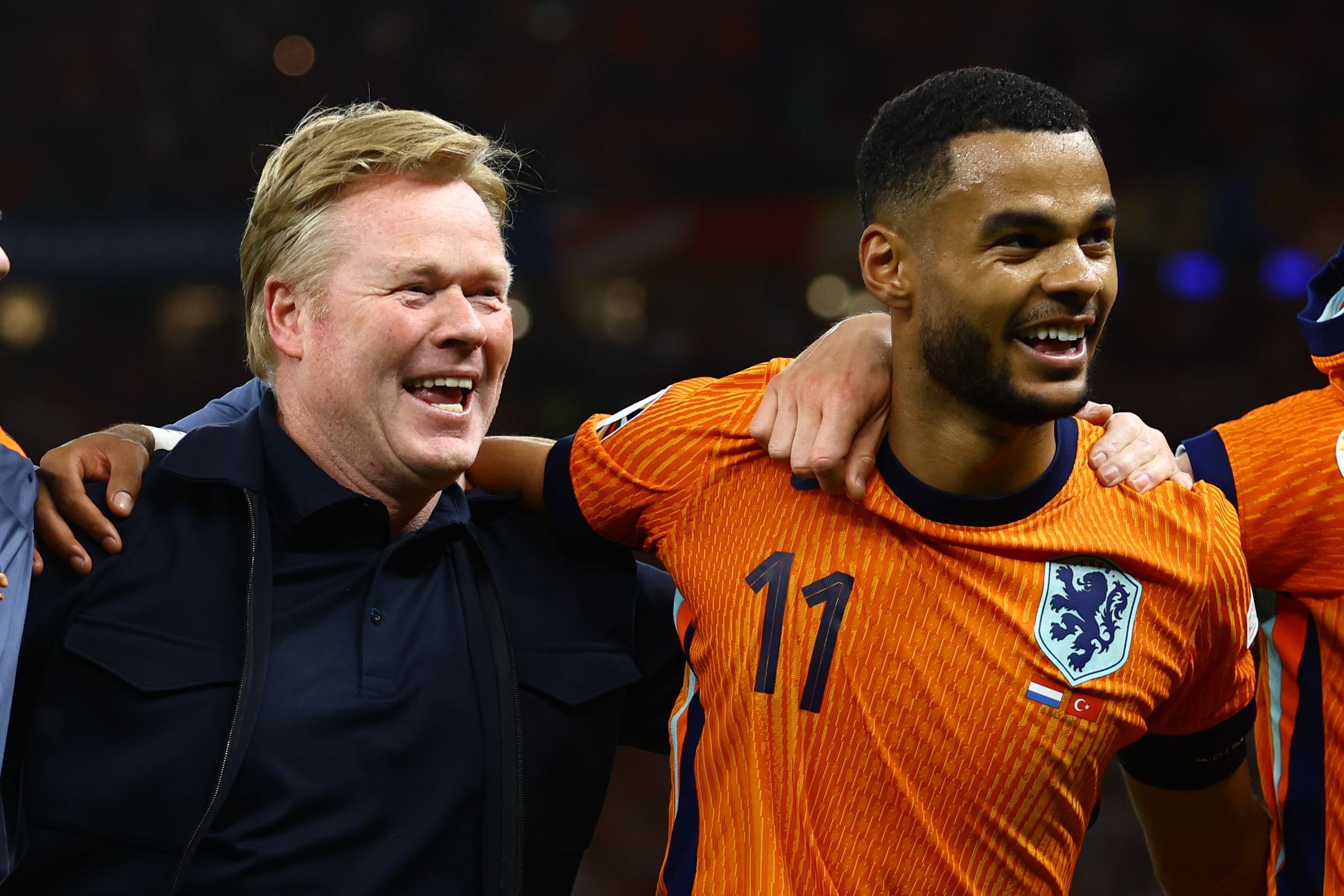 包含荷兰大胜意大利，晋级欧预赛半决赛赛事的词条